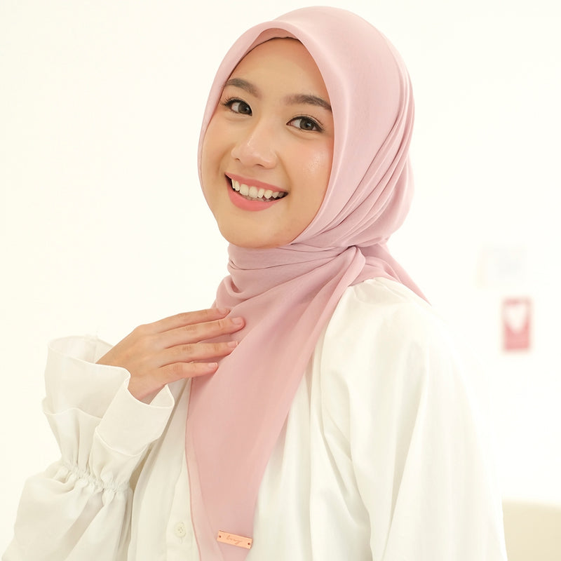 Kirana Paris Plain Japan (Hijab Segiempat Paris Japan Premium)