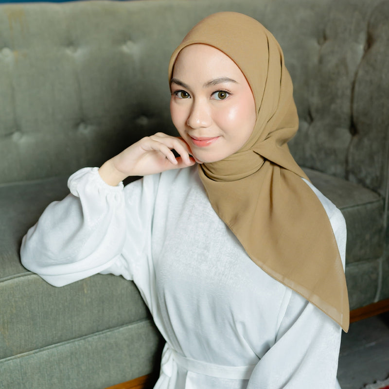 Mara Plain Paris (Hijab Paris Polos Segiempat)