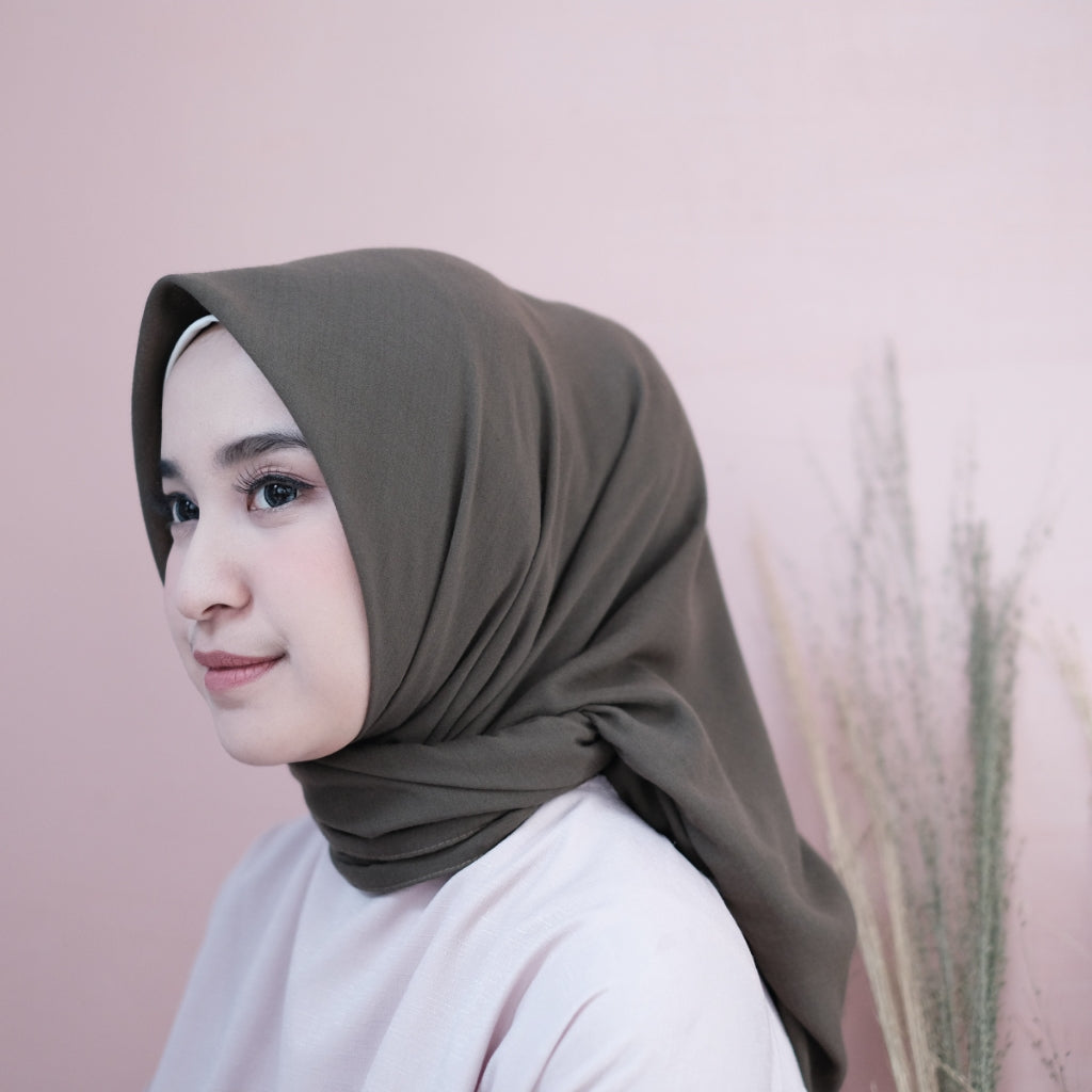 Mima Square ( Hijab Segiempat Katun )