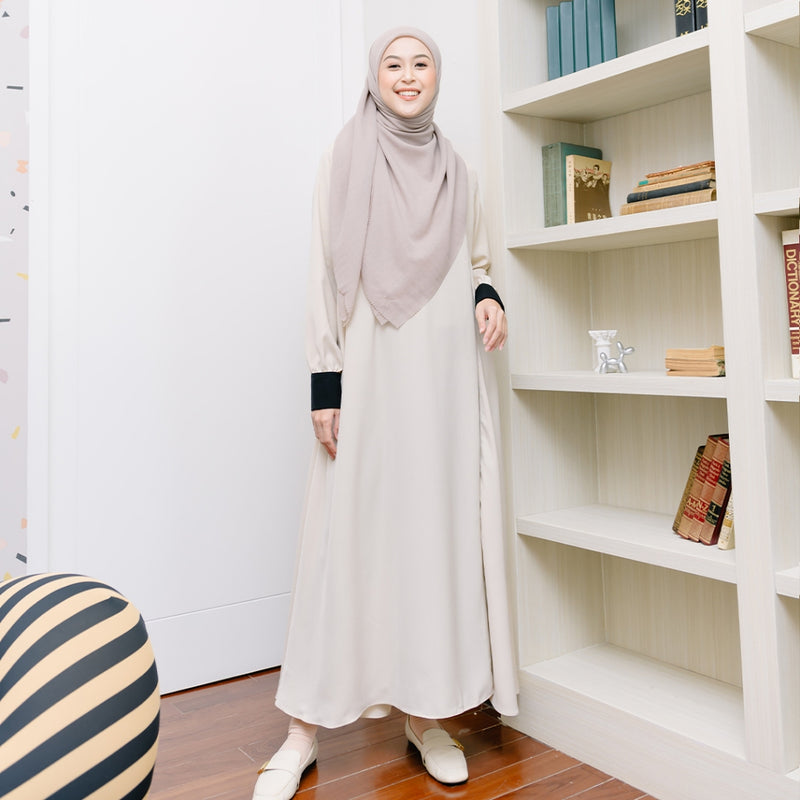 Saraya Abaya Dress (Gamis Polos Abaya Umroh & Haji)