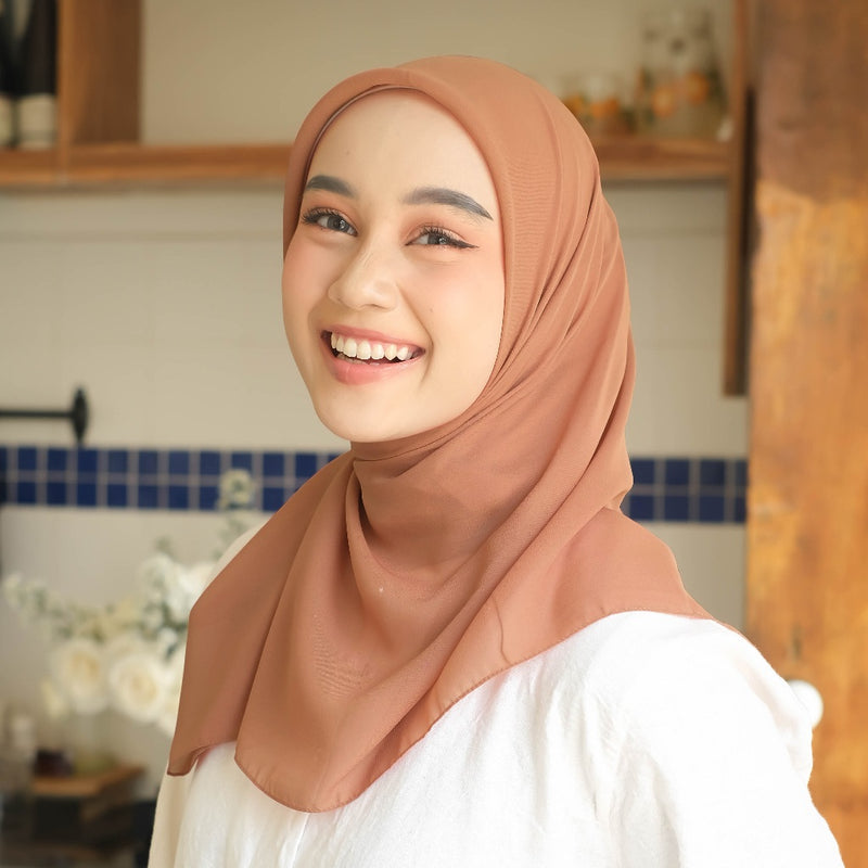 Polly Cotton (Hijab Polos Segiempat Polly Cotton)