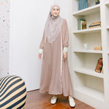 Saraya Abaya Dress (Gamis Polos Abaya Umroh & Haji)