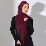 Kirana Paris Plain Japan (Hijab Segiempat Paris Japan Premium)