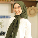 Polly Cotton (Hijab Polos Segiempat Polly Cotton)