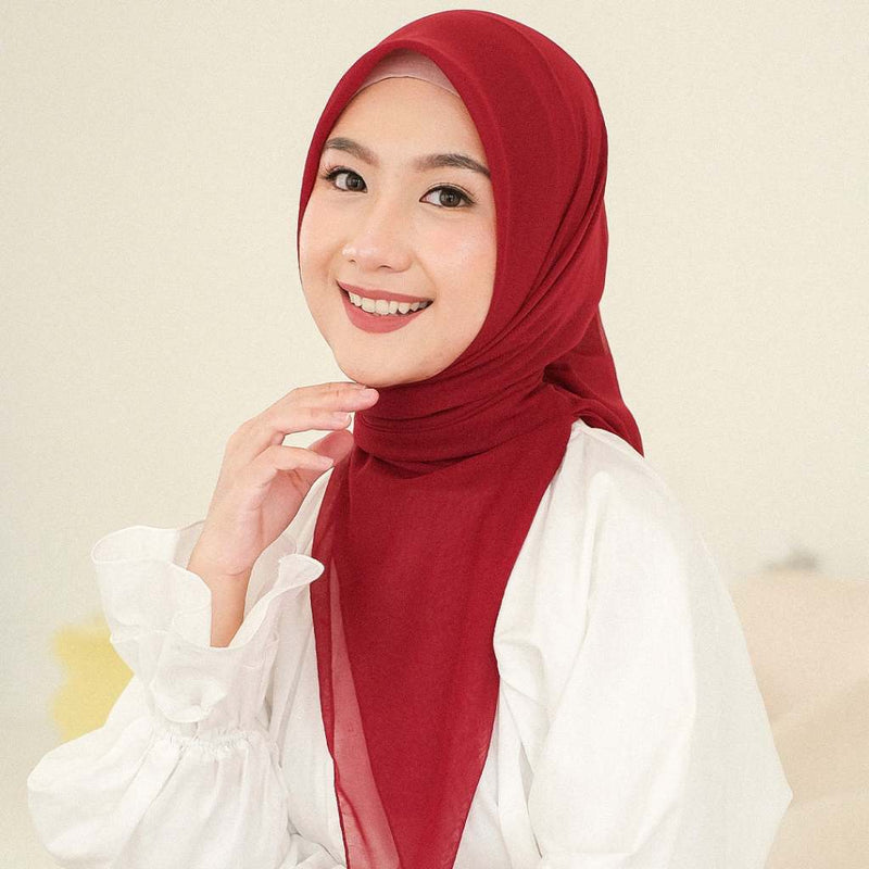 Kirana Paris Plain Japan (Hijab Segiempat Paris Japan Premium)