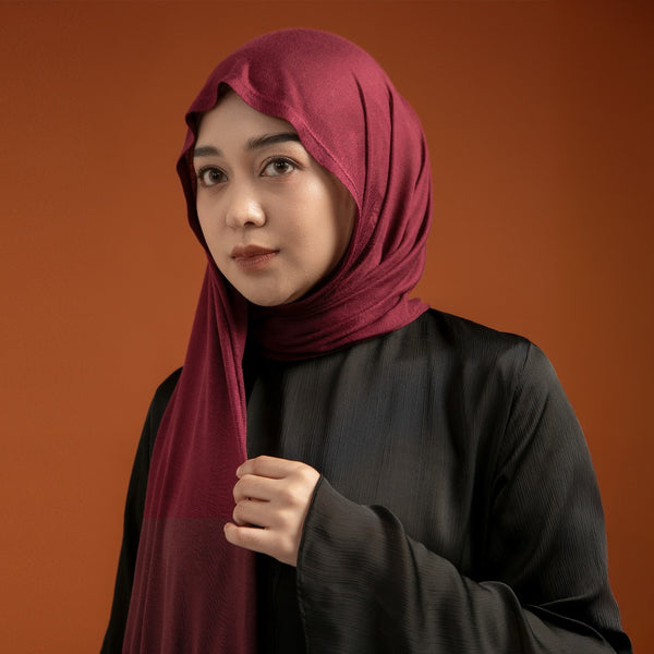 Arabian Shawl Lozy x Lesti Maroon New