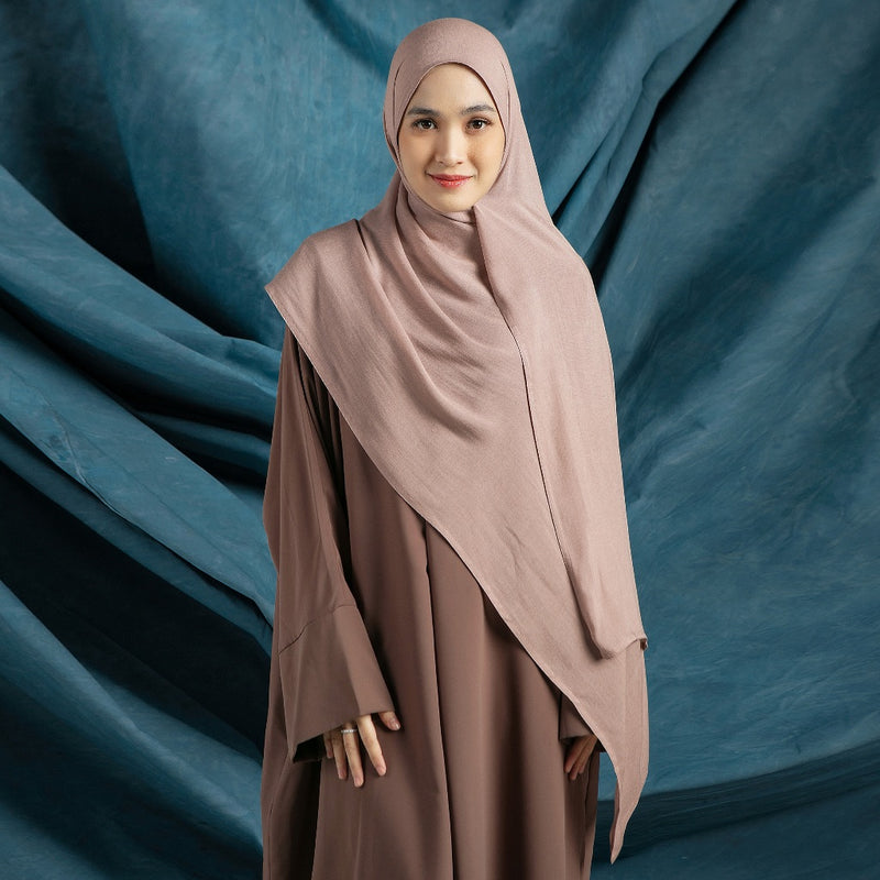 Pashmina Viscose Nour Shawl  Lozy x Lesti Mauve New