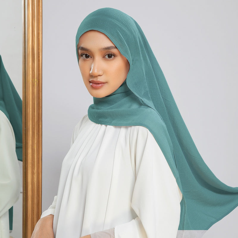 Mima Shawl Blue Tosca