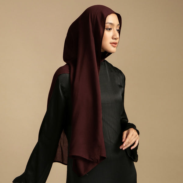 Pashmina Viscose Nour Shawl  Lozy x Lesti Espresso New