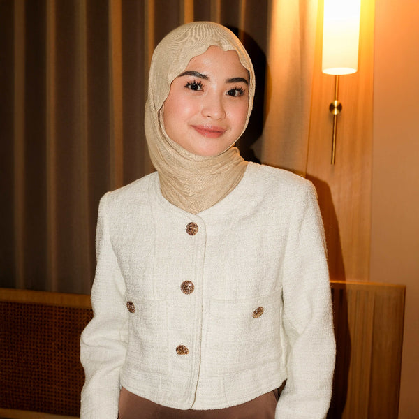 Arabian Shawl Lozy x Lesti Butter Cream New