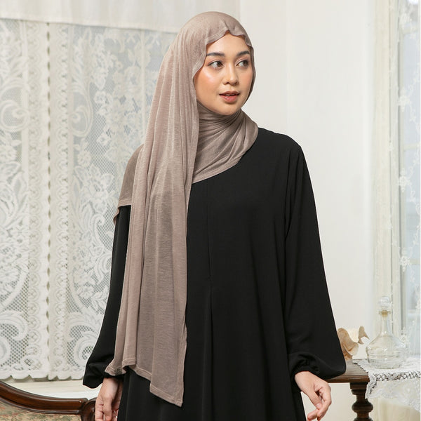 Arabian Shawl Lozy x Lesti Grey Cream New