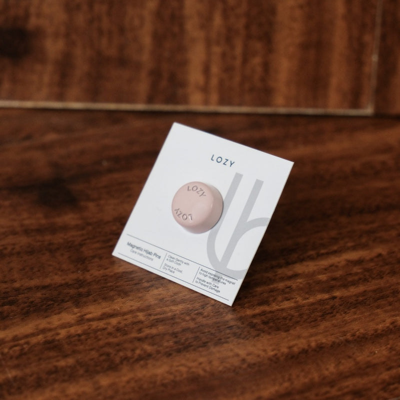 Magnet Pin Signature Circle Type Pink Series 2