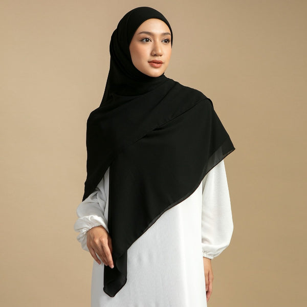 Bawal Inner Square Syari Black
