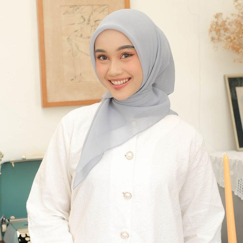 Polly Cotton ( Hijab Segiempat Polly Cotton)