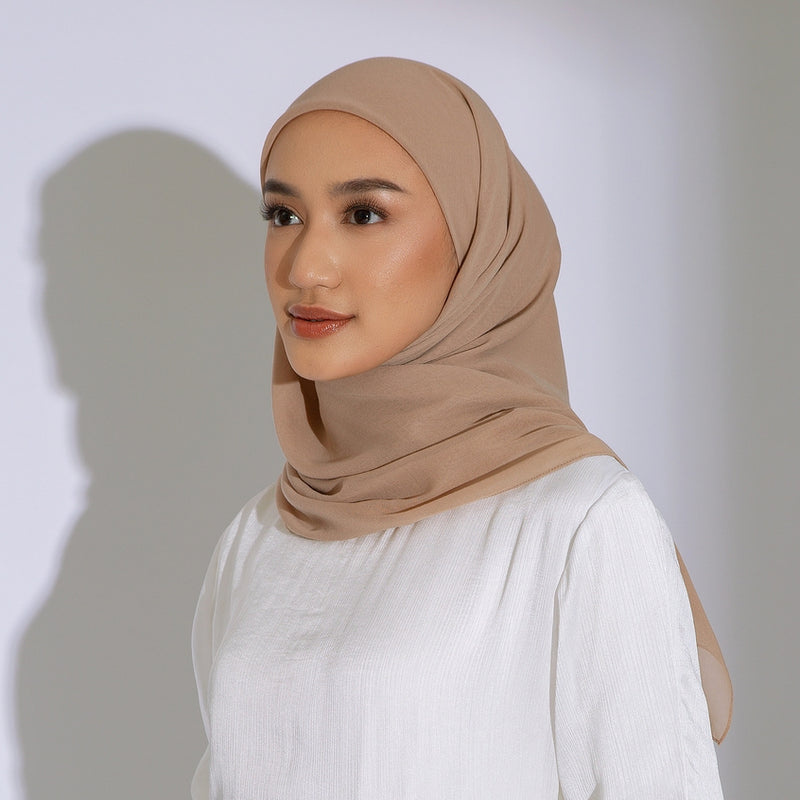 Mara Plain Paris (Hijab Paris Polos Segiempat)