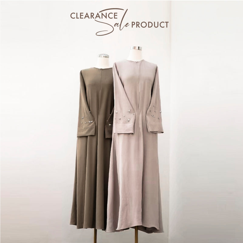 [Defect] Haiba Abaya Dress Only (Dress Abaya Crinkle)