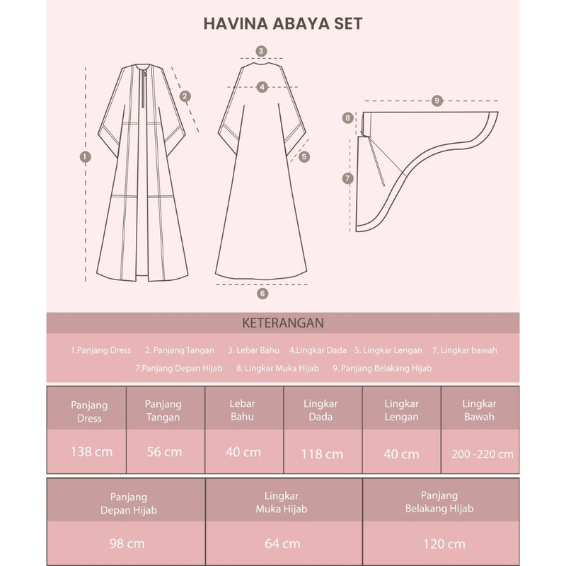 [Defect] Havina Abaya (Dress Only)