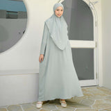 [Defect] Hafsha Abaya Set (Gamis Abaya Set Umroh)