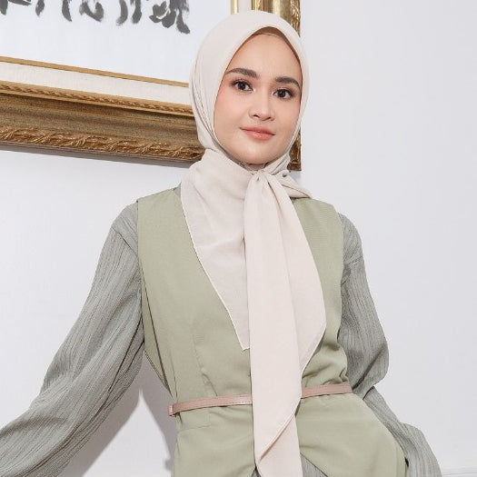 Mara Plain Paris (Hijab Paris Polos Segiempat)