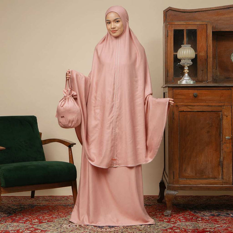 Safwa Prayer Set Dusty Pink