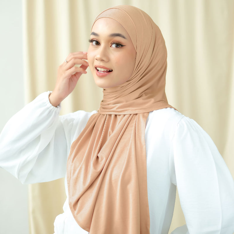 Tana Oval Shawl Peanut