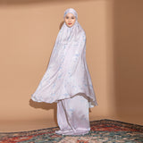 Julia Prayer Set Series 2 (Mukena Set Pattern Coquette Bahan Silk Lozy x Julia)