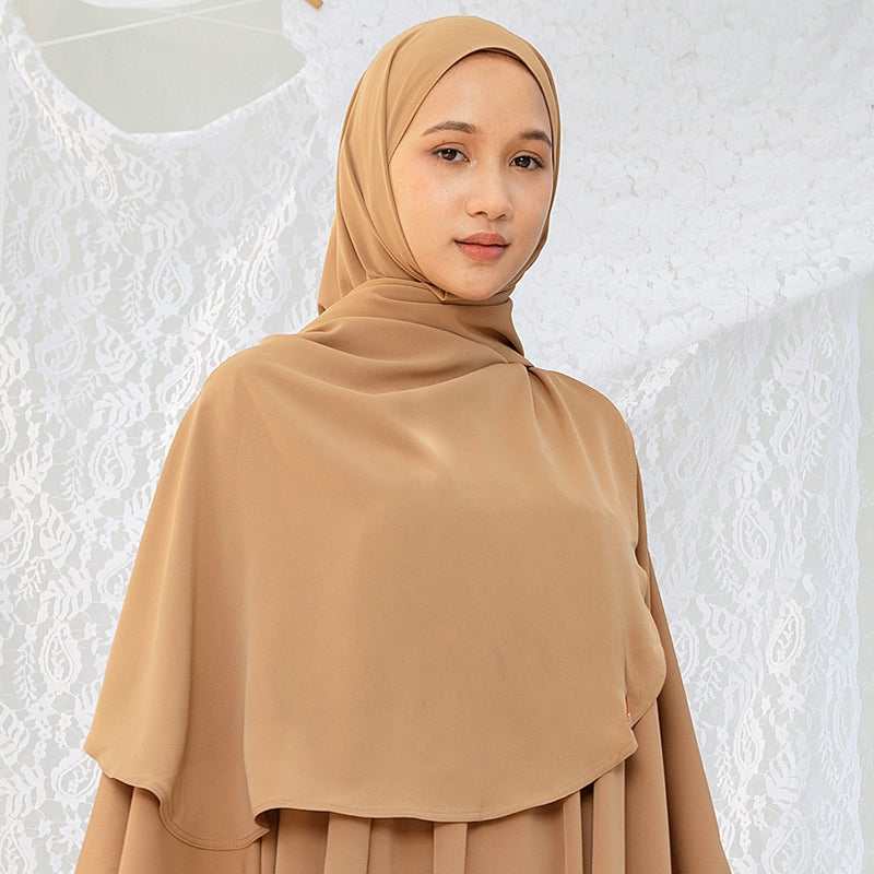 Mida Shawl Lozy x Hamidah Caramel