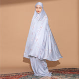 Julia Prayer Set Series 2 (Mukena Set Pattern Coquette Bahan Silk Lozy x Julia)