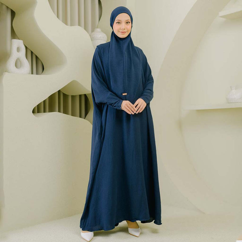 [Defect] Hafsha Abaya Dress Only (Dress Crinkle Abaya Umroh)