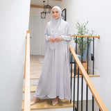 [Defect] Hafsha Abaya Dress Only (Dress Crinkle Abaya Umroh)