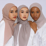 Polly Cotton (Hijab Polos Segiempat Polly Cotton)