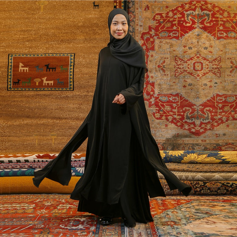 Haura Tunik Set Black