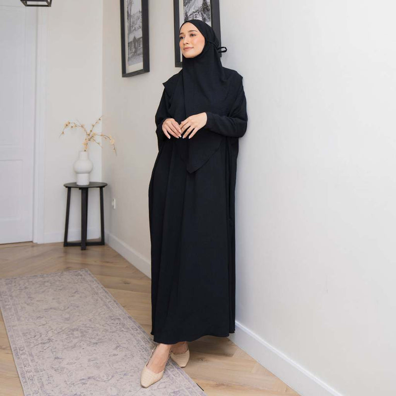 [Defect] Hafsha Abaya Set (Gamis Abaya Set Umroh)