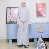 [Defect] Hafiza Abaya Set (Gamis Abaya Set Umroh)