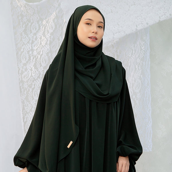 Mida Shawl Lozy x Hamidah Black