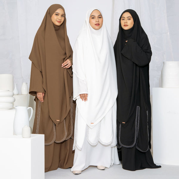 Hanira Tunik Set Khimar (One Set Tunik Khimar Haji dan Umrah)