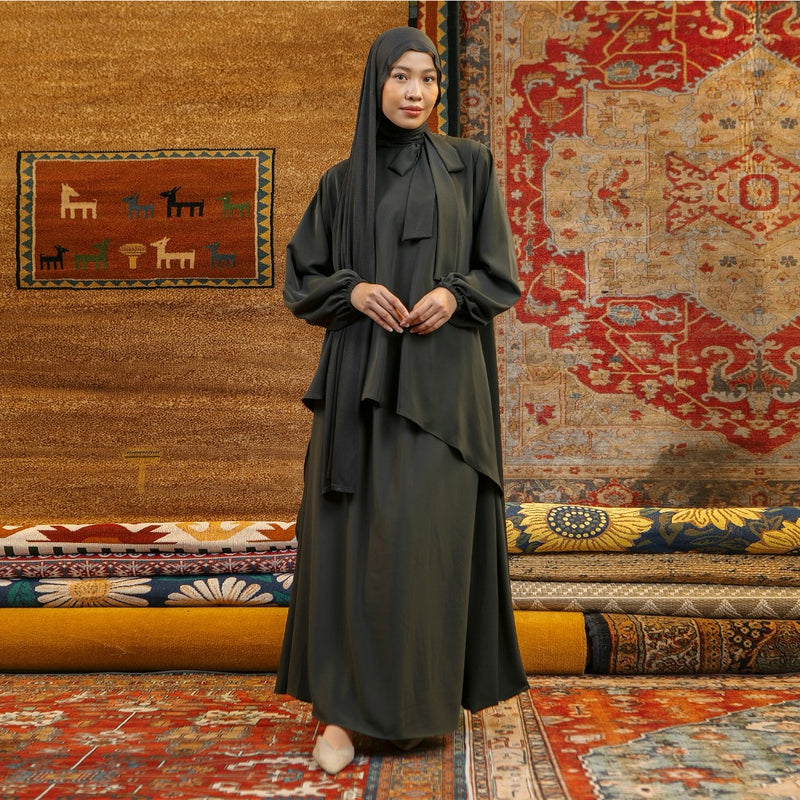 Haiza Tunik Set Charcoal