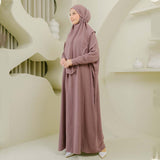 [Defect] Hafsha Abaya Dress Only (Dress Crinkle Abaya Umroh)