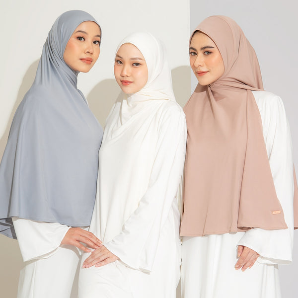 Haira Instan Syari (Hijab Umroh Instan Segiempat Syari)