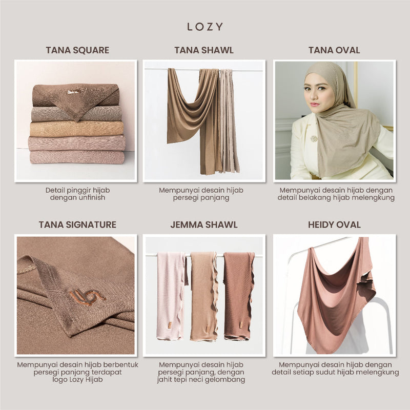 Tana Shawl (Pashmina Kaos Rayon)