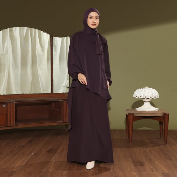 Haiza Tunik Set Violet