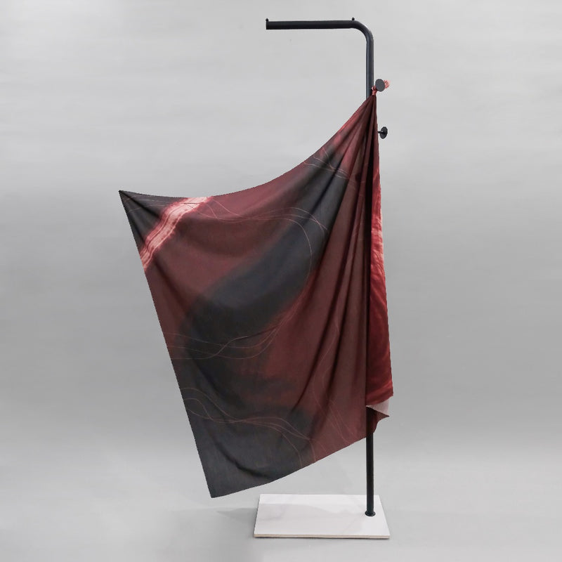 Aurel Scarf Exclusive Pattern Ashen Ruby Series 1