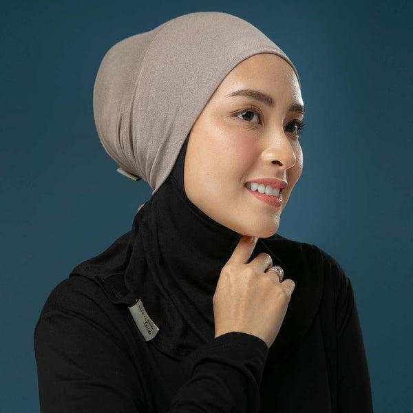 Inner Basic Tie Back Lozy x Bianca Natural (Ciput Viscose Rayon)