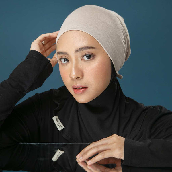 Inner Basic Tie Back Lozy x Bianca Oat (Ciput Viscose Rayon)