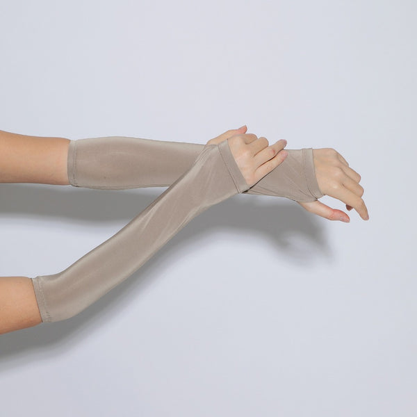 Long Handsock Seamless Jersey Khaki (Handsock Jersey Cooltech)