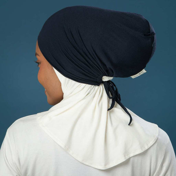 Inner Basic Tie Back Lozy x Bianca Navy (Ciput Viscose Rayon)