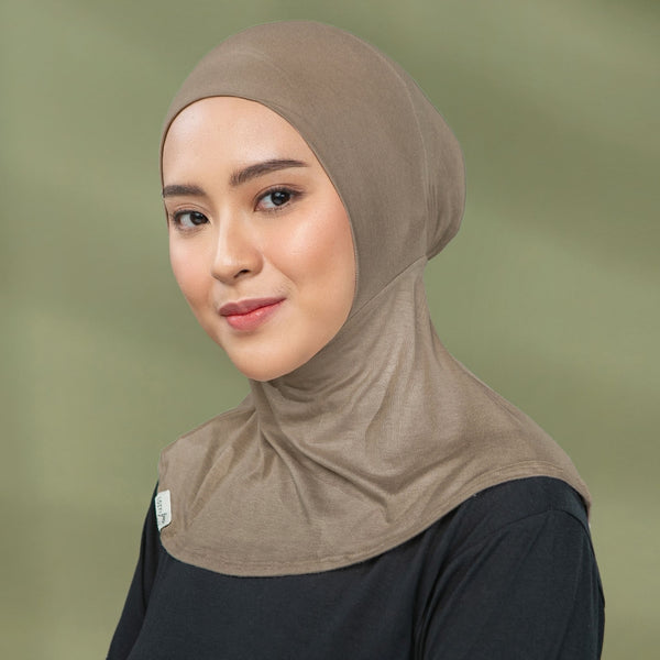 Inner Neck Lozy x Bianca Natural (Ciput Hijab Ninja Bahan Viscose Rayon)