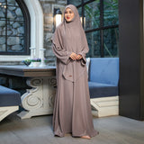 Zainab Abaya Lozy X Cut Syifa Dusty Purple L