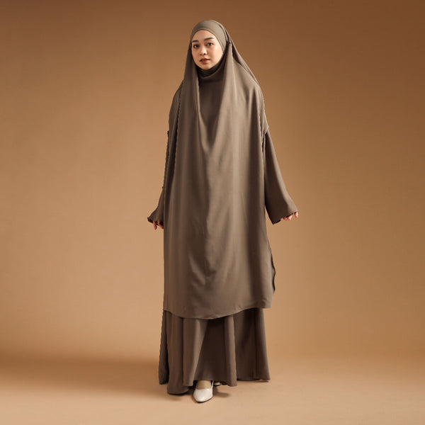 Tsamara Abaya Brown Muffin XL (Abaya Only)