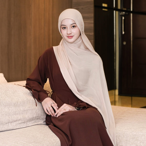 Pashmina Viscose Nour Shawl  Lozy x Lesti Ash Lilac New